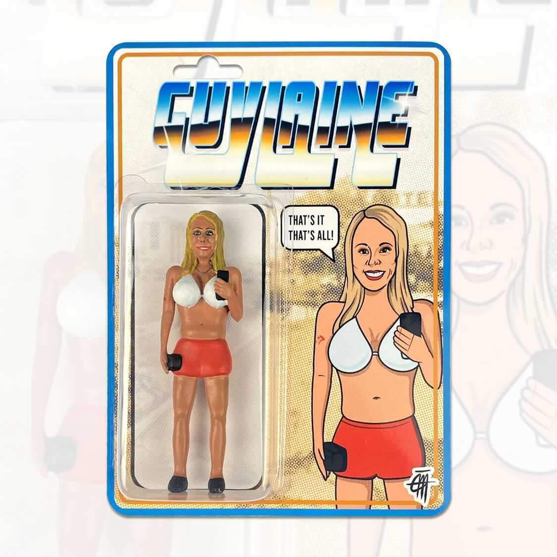 Figurine Guylaine Gagnon Etienne Morin WTFKeV collaboration that's it that's all