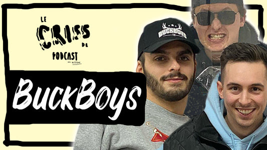 BuckBoystv.ca BuckboysTV Podcast entrevue marchandise